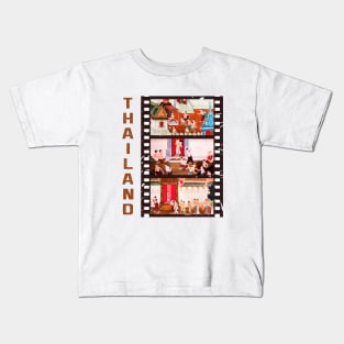 Thailand Historical Culture Illustration Kids T-Shirt